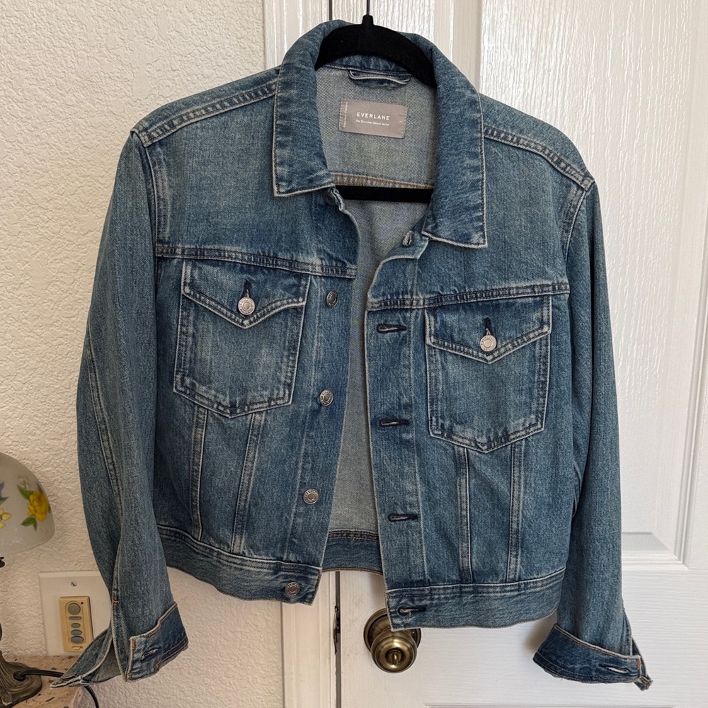 Everlane Light Blue Denim Jacket